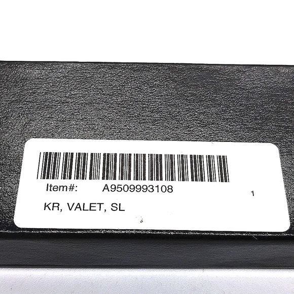 NIB Authentic Mercedes Benz Vintage Keychain Wheel Valet Fob SL Class in Nickel - Picture 7 of 7